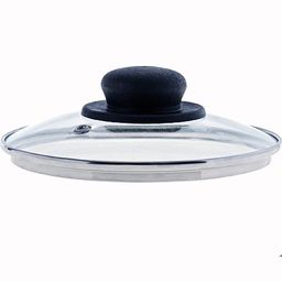 7016 Крышка 16см чер/ручка мет/ободок РОССИЯ (х20) - Mayer&boch фото 2