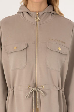 Kad_n Koyu Bej Sweatshirt - U.s. polo assn фото 6