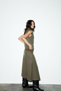 SOFT SCOOP NECK TOP - Zara фото 3
