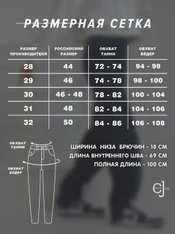 Женские джинсы большие размеры CRACPOT 1517