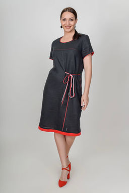 Платье 100% лен