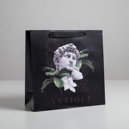 Пакет ламинированный квадратный Antique, 30 30 12 см