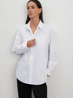 ЕМКА / Базовая рубашка из премиального хлопка - Emka фото 3