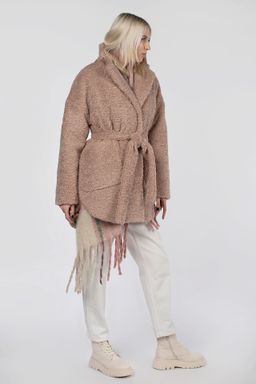 Пальто женское утепленное (пояс) - Империя пальто фото 3