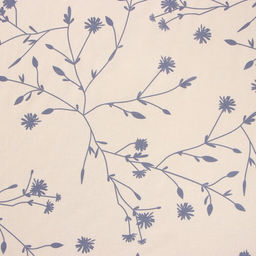 Простыня на резинке 2-спальная Этель Flowers (вид 1), 160200+25 см, поплин  фото 2