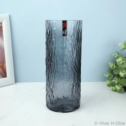 Ваза для цветов 25 см / WRD-127+логотип /уп 20/без и/уп730455