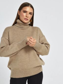 JETTY Джемпер вязаный свитер с горлом  фото 2