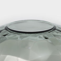Тарелка стеклянная Black Diamond, d=19 см