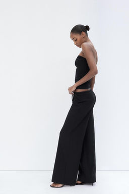 TEXTURED BANDEAU TOP - Zara фото 4