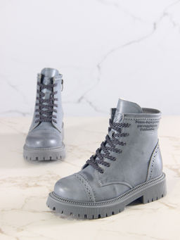 Ботинки EDART 319.taskana gr. Вакса серая/мех - Ed'art фото 22