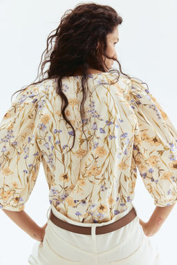 Blusa de popelina - H&m фото 7