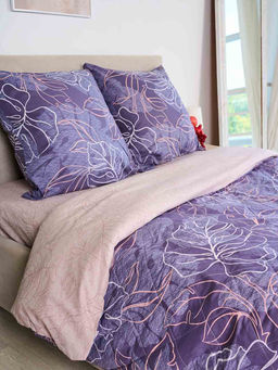 КПБ Перкаль Зима-лето с прост. на резинке - Мираж Евро с прост.на резинке 180*200*25 (нав.70х70)/Простыня, пододеяльник, наволочка 70х70 - 2 шт.