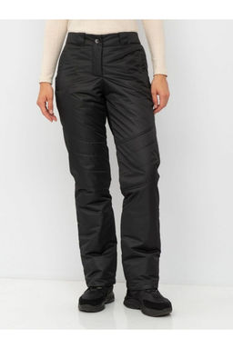 Акция -10%! М-155 Костюм зимний женский Принт черно/зеленый 56-60