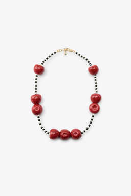 CHERRY BEAD NECKLACE - Zara фото 2