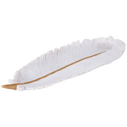 БЛЮДО ДЕКОРАТИВНОЕ LEAF ЦВЕТ:БЕЛЫЙ 28,5*10*3СМ