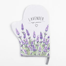 Набор Кухонный «Lavender», варежка-прихватка 20×28 см, прихватка 19×19 см, 100% хлопок