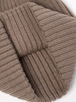 Шапка жен. шерсть+акр LB-A53054 taupe - Labbra фото 4