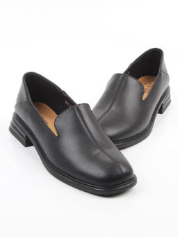 06-M47-2 BLACK Туфли женские (натуральная кожа)