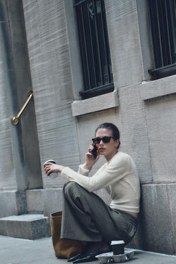 FINE KNIT SWEATER - Zara фото 6