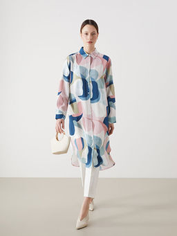 Desenli Kad?n G?mlek Tunik