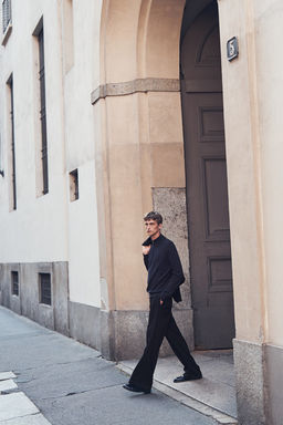 Jersey de punto fino con media cremallera Slim Fit - H&m фото 4