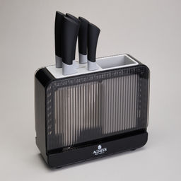 НАБОР НОЖЕЙ AGNESS НА ПЛАСТИКОВОЙ ПОДСТАВКЕ, 6 ПРЕДМЕТОВ