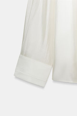 ZW COLLECTION FLOWING SHIRT - Zara фото 10