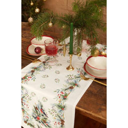Дорожка новогодняя на стол Этель Сhristmas bells 40?147  5 см, 100% хл, саржа 190 г/м?