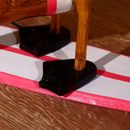 Сувенир «Утка на сёрфе», 31 см, дерево