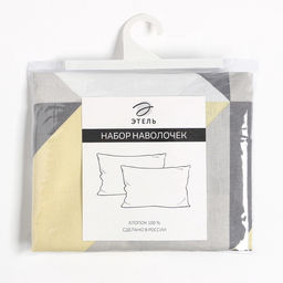 Комплект наволочек Этель Gold illusion 50х70 см - 2 шт, 100% хлопок, бязь  фото 9