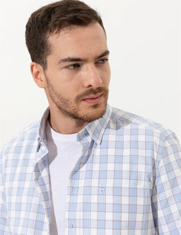 A__k Mavi Regular Fit K_sa Kollu G_mlek - Pierre cardin фото 2