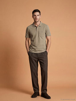 Polo Yaka Pike Erkek Ti??rt