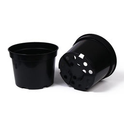 Горшок для рассады, 10 л, d=29 см, h=22.5 см, чёрный, Greengo