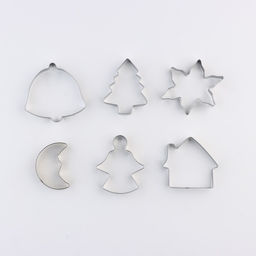 Формы для выпечки новогодние Ангелочек, 6 шт.