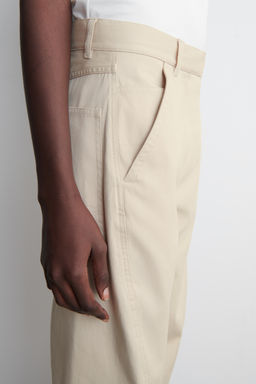 PANTALONES DE ALGOD?N BARREL LEG - H&m фото 6