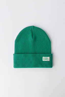 GORRO PUNTO CANAL? ETIQUETA / Verde - Zara фото 4