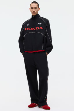 Chaqueta de ch?ndal en nailon estampado Loose Fit - H&m фото 3