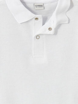 Polo Yaka Dokulu Erkek ?ocuk Ti??rt - Waikiki фото 2