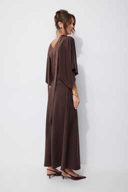 Платье LYUSHe 4252 коричневый  фото 5