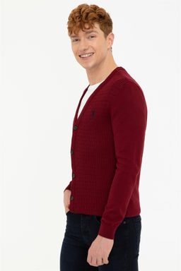 Erkek Bordo Basic Triko H_rka Sepette S_rpriz _ndirim - U.s. polo assn фото 3