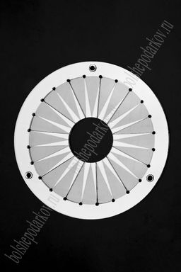 Пластиковый шаблон 1 мм "Розетка" большой