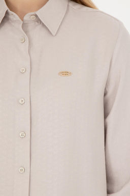 Женская рубашка с длинным рукавом Stone Неожиданная скидка в корзине - U.s. polo assn фото 14