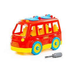 Конструктор-транспорт Автобус (26 элементов) (в коробке) - Полесье фото 2