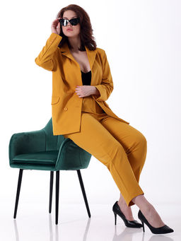 Костюм МИРАНДА горчичный - Almond фото 20