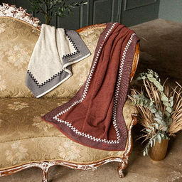 "Missoni-3028" Полотенце махровое 34х78см, плотность 375гр/м2, 100% хлопок, серый (зеленый), Bolangde (Китай)