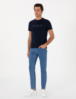 Lacivert Slim Fit Ti__rt - Cacharel фото 4