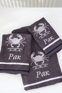 14418/10 Знаки зодиака полотенце махровое плотность 350гр