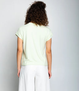 Футболка #КТ1016 (1)-1, зелёный чай