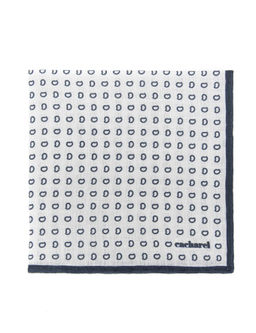 Темно-синий льняной платок - Cacharel фото 2