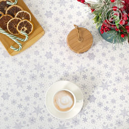 Набор подарочный "Студеная пора" 150*223; 45*60/Скатерть: 1 шт. - 150*223; Полотенца: 3 шт. - 45*60